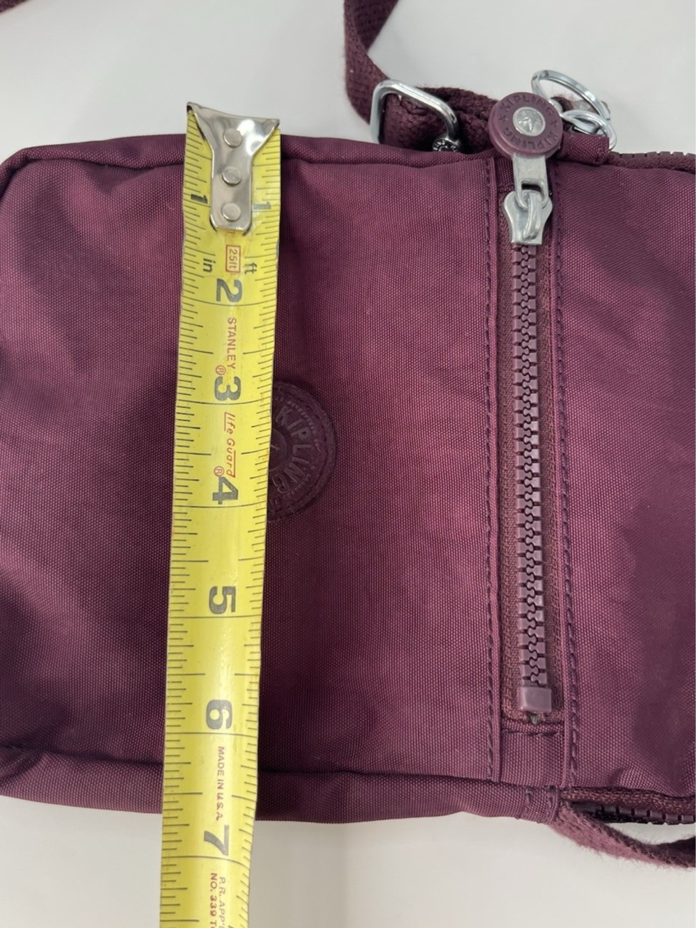 Kipling Plum Mini Crossbody Bag - Picture 6 of 9